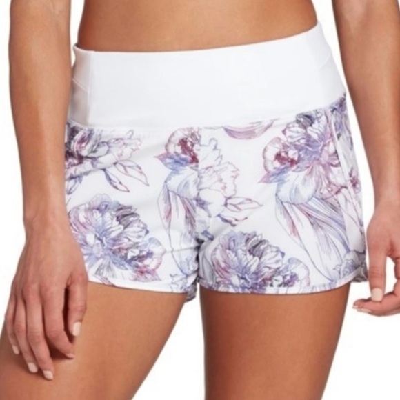 CALIA by Carrie Underwood Pants - CALIA by Carrie Underwood Floral Athletic Shorts